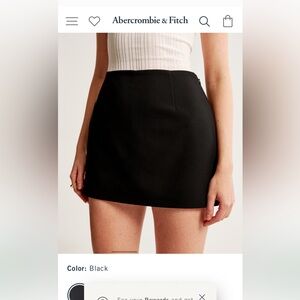 Abercombie Mini skirt  w/tags size Large